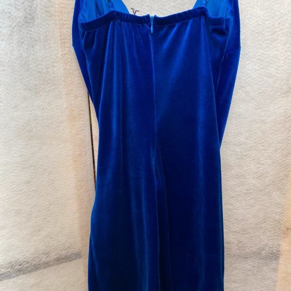 Vestito blu elettrico aderente - Picture 2 of 4